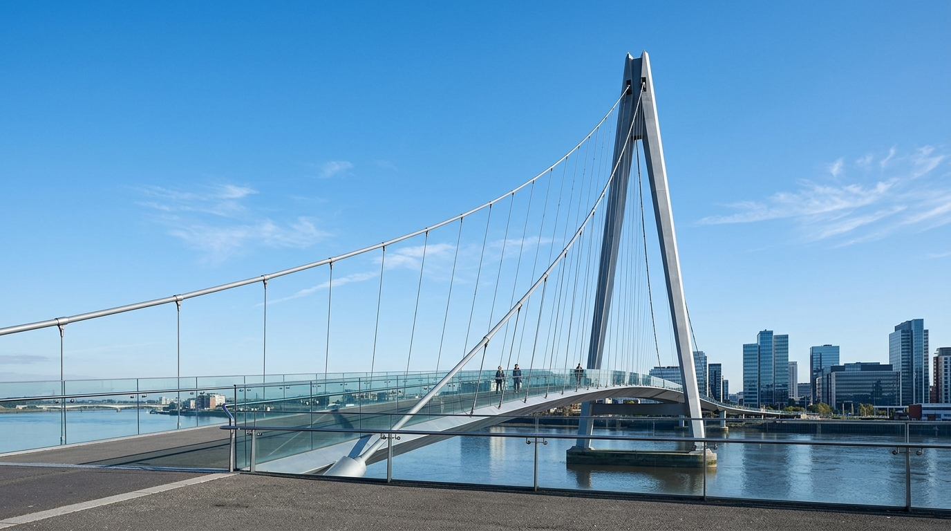 Architectural bridge cables